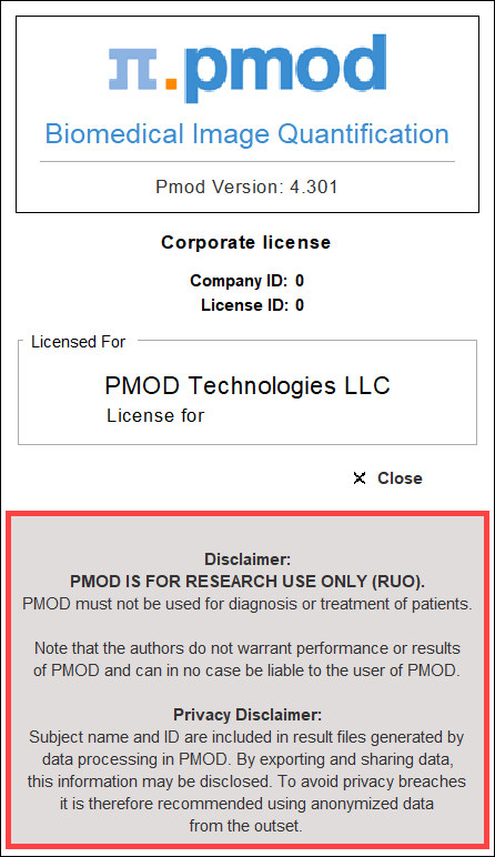PMOD_Disclaimer